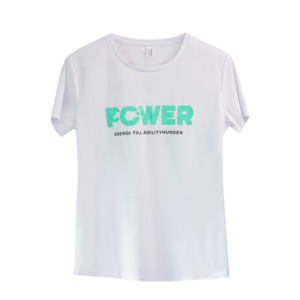 Power t-shirt dam är en tränings t-shirt med god andningsförmåga som håller dig sval hela träningen och tävlingen. Från Svenska DjurApoteket.
